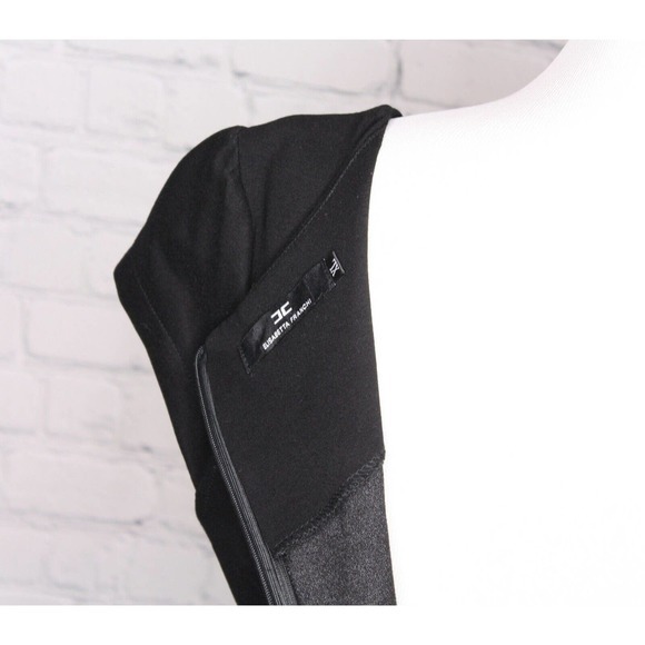 Elisabetta Franchi Dress XL.‎ Abstract. Great Condition. Black/white. Italian. - Picture 6 of 7